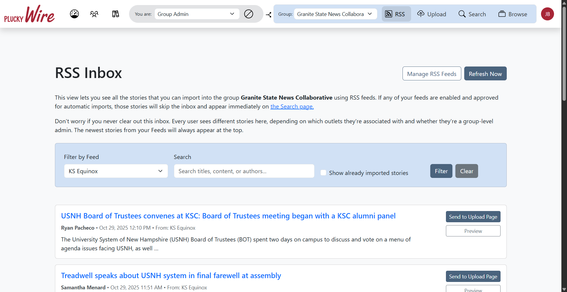 Correction Alert System