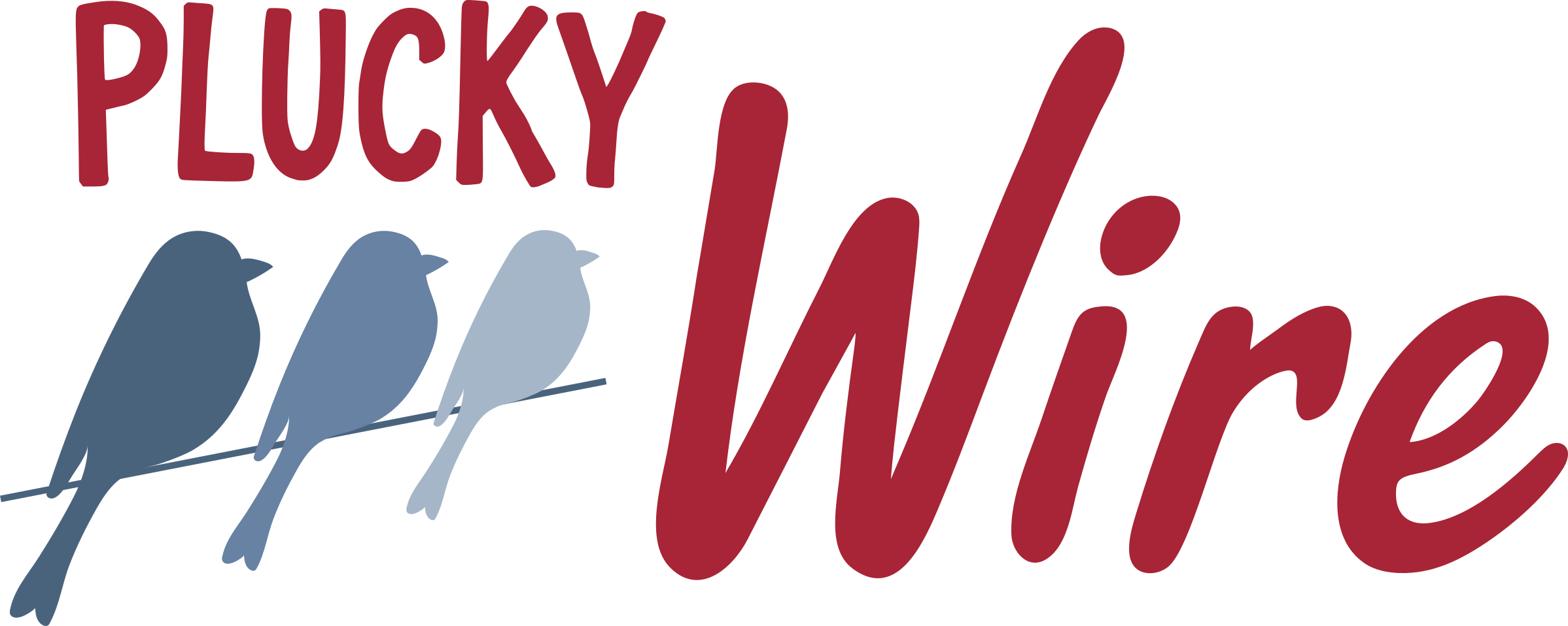 Plucky Wire Logo